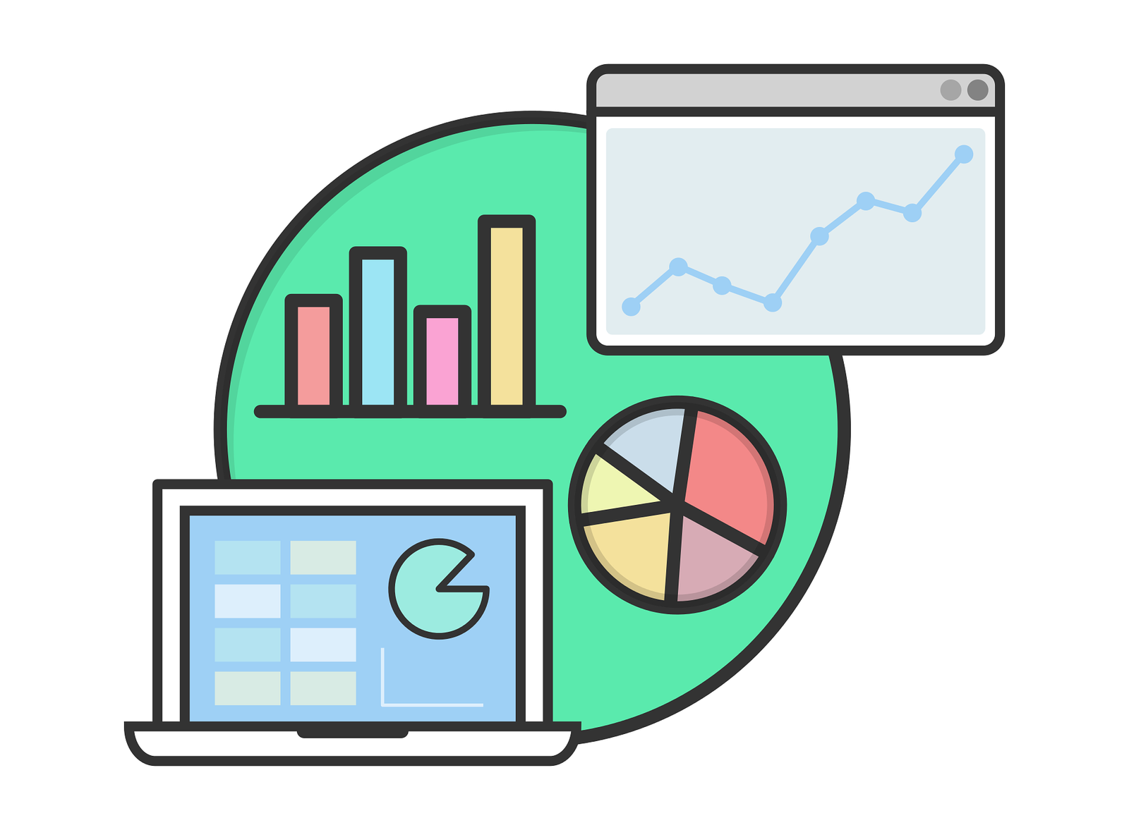Website Redesign Illustration